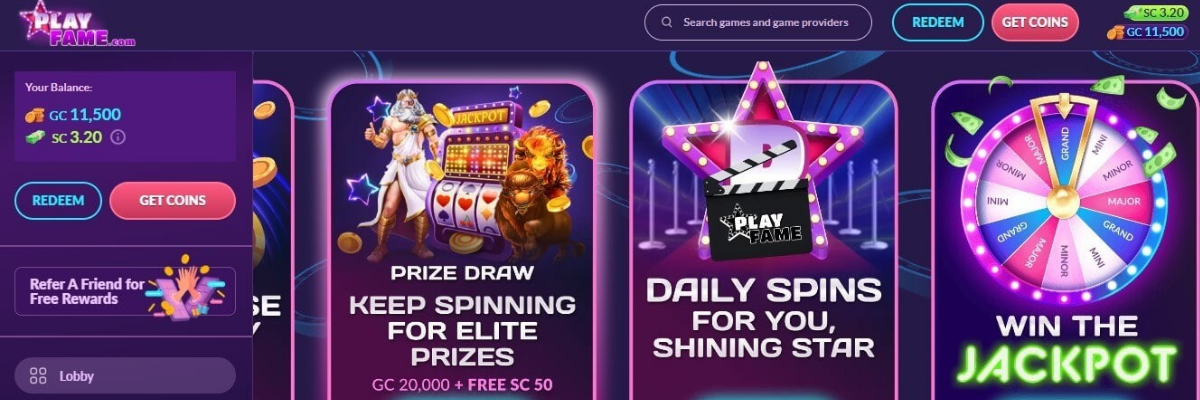 Play Fame Casino